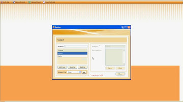 library supporting software - Subject