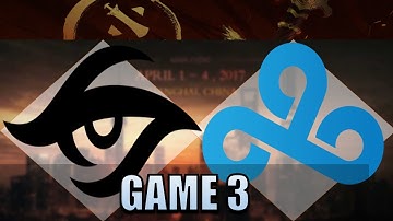 Team Secret VS C9 #3 DAC 2017 7.14