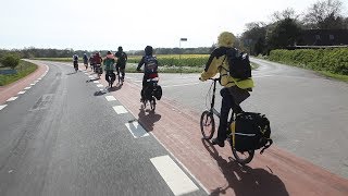 Путешествие на складных велосипедах по Европе из Копенгагена в Гамбург 2
