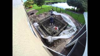 Gunite spa construction time lapse Prestige Concrete Products Gunite spa construction time lapse Prestige Concrete Products