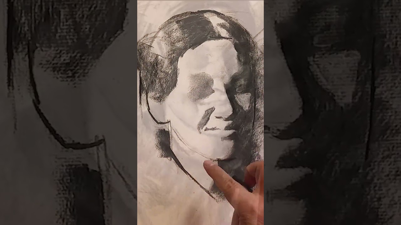 Вы рисуете с глаз? 