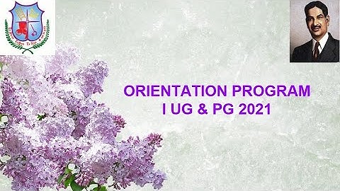Ethiraj College for Women Welcomes the First year UG and PG 2021