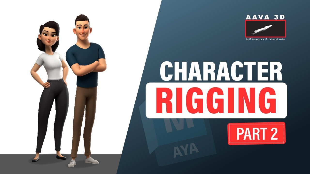 Character Rigging and Animation in Maya I Tutorial Part-02 (Bangla) I ...