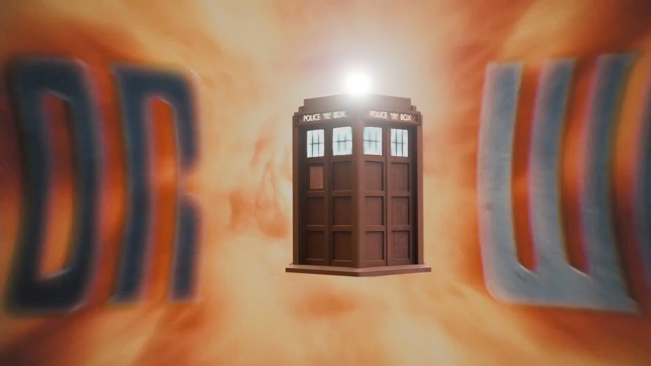 11th doctor's intro but I've (̶p̶o̶o̶r̶l̶y̶)̶ replaced the 11th doctor's tardis with the 10th