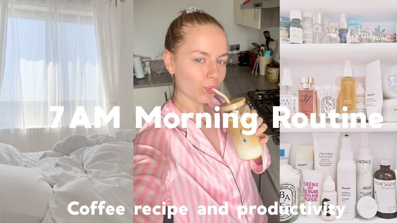 Read About Amy S Morning Routine In Your Notebook 7AM Morning Routine | How to make my famous coffee recipe! - YouTube