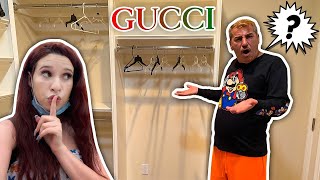 I GAVE AWAY ALL OF HIS GUCCI CLOTHES...