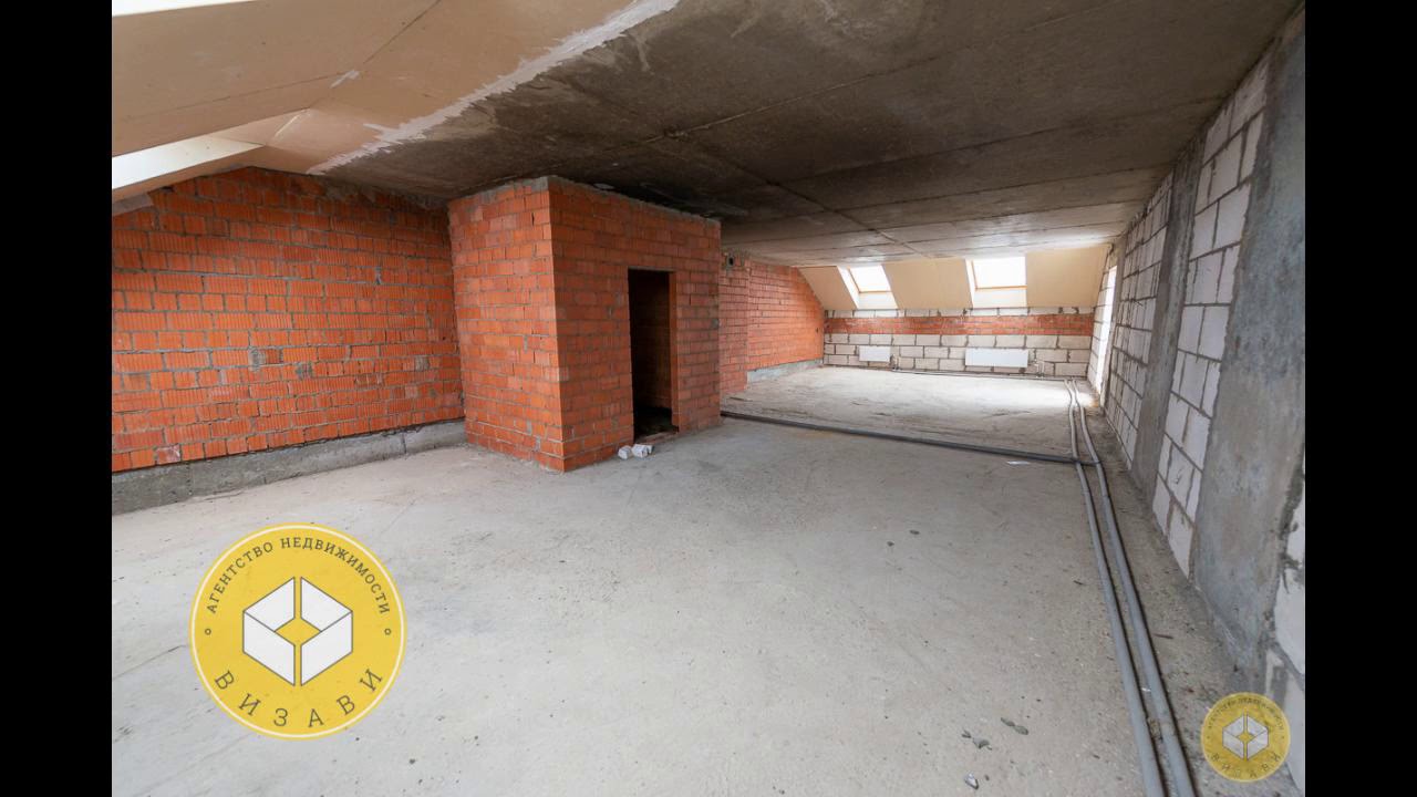 3к квартира, 91,5 кв.м. Звенигород, Садовая 2, мансарда, без ремонта ...