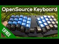 Atreus open source mechanical keyboard with qmk