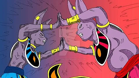 Dragon Ball Super, Beerus vs Champa , Universe 6 vs Universe 7 Full Epic Fight, Eng Dub