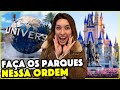 A ORDEM PERFEITA PARA VISITAR OS PARQUES DE ORLANDO