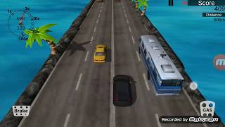 3D Traffic Racing - Water Way Map - Bought the Black Paint (Mobile Playthrough) screenshot 3
