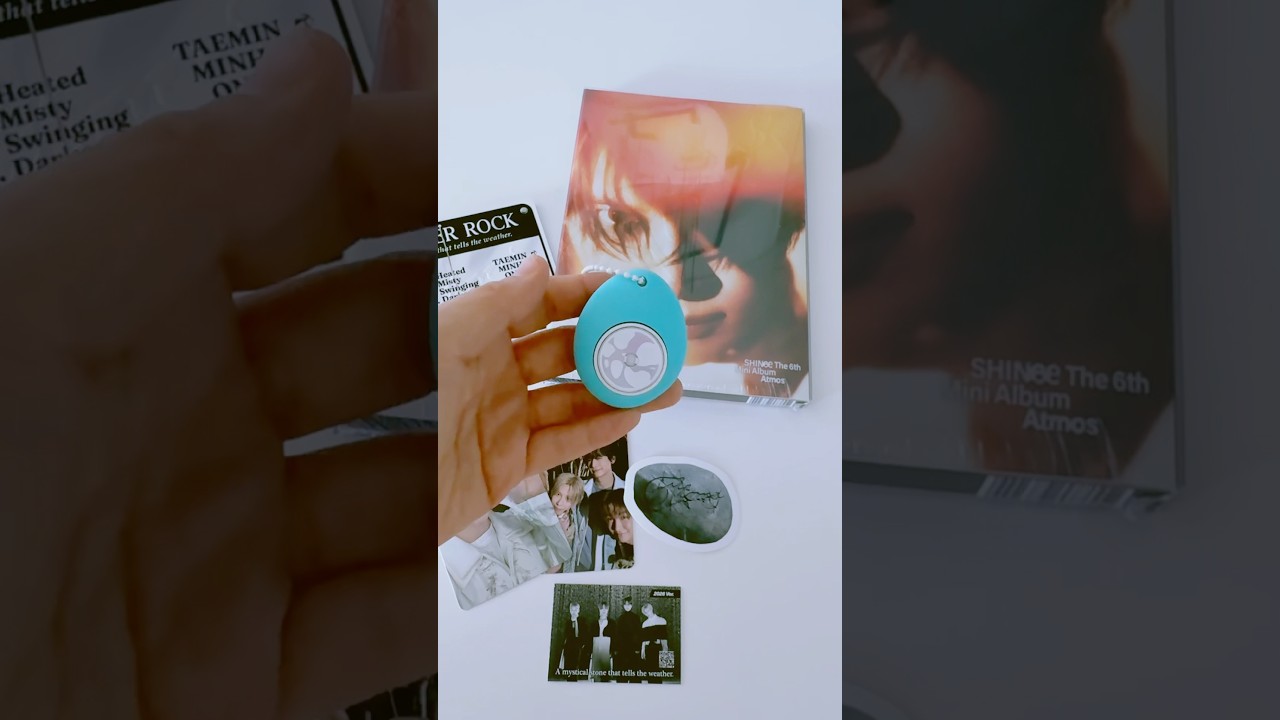 SHINee 6th mini Album 「ATMOS」💎🩵 Weather Rock #shinee #atmos