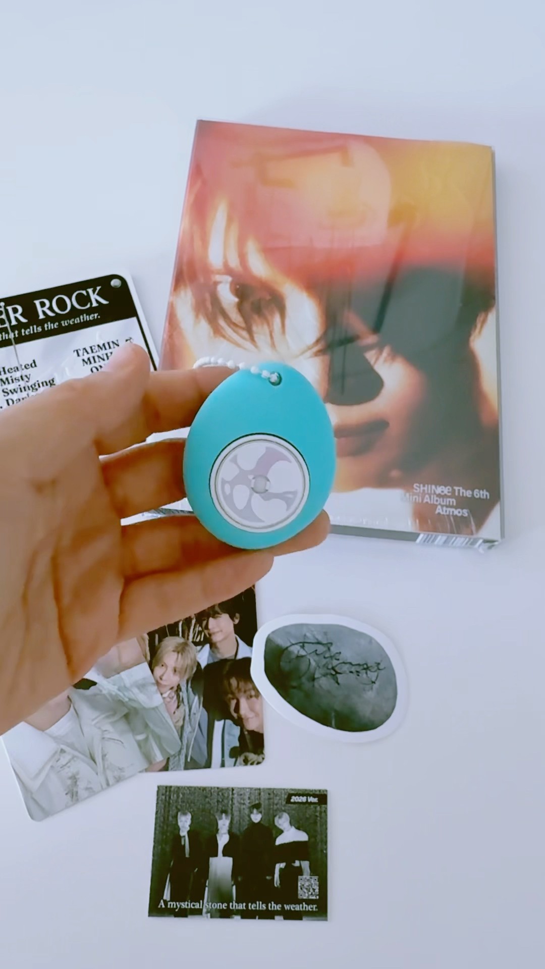 SHINee 6th mini Album 「ATMOS」💎🩵 Weather Rock #shinee #atmos