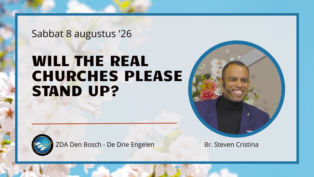"Will the real churches please stand up? Set thy church in order" - Br. Steven Cristina