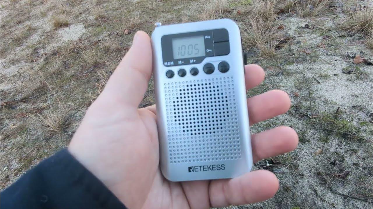 Товари для блекауту. Кишеньковий радіоприймач Retekess TR106 - YouTube