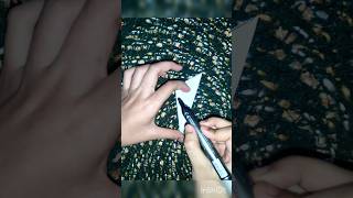 snowflake cutting idea #youtubeshorts #craft #papera#art #papercrafts #shortvideo #shortsviral