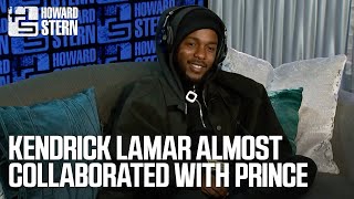 Kendrick Lamar Almost Collaborated With Prince (2017)