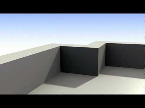 Парапетна воронка з ПВХ L 500 мм | Бічна воронка для відводу води | Переливна ПВХ воронка | Воронка для ПВХ мембранн, відео 1