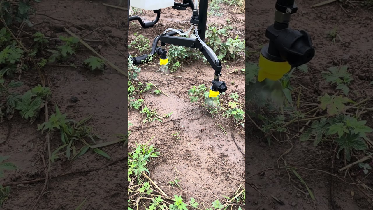 30 liters drone sprayer with 12 Teejet pressure nozzles 