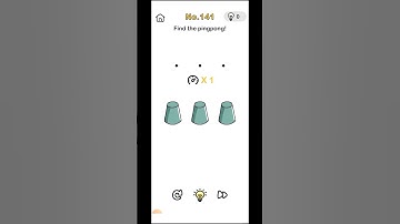 Brain out level 141 solution / Find the ping-pong?! / #gaming #brainout #puzzle #viral #trending