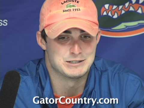 John Brantley Post Game UT vs UF