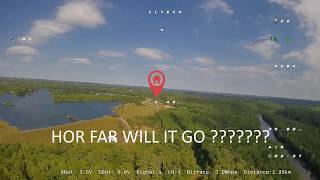 BETAFPV P1 HD - RANGE TEST - 1S 18650 Drone