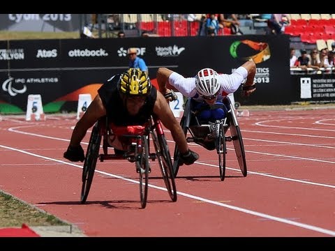 Atheltics - Men's 100m T53 semifinal 2 - 2013 IPC Athletics World
Championships, Lyon