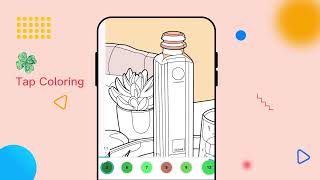 Tap Coloring - Paint by Number, Coloring Book screenshot 5