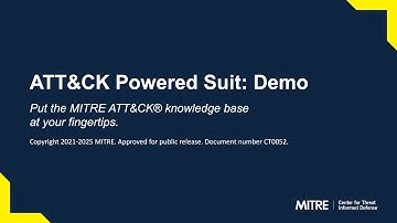 ATT&CK Powered Suit Demo