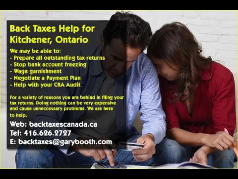 Kitchener  | Back Taxes Canada.ca | 416-626-2727 | [email protected] | CRA Audit, Tax Returns