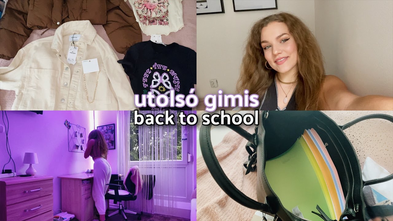 back to school: sulira készülődős hét (produktív)