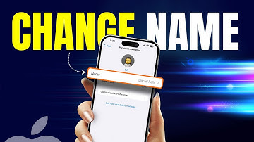 How to Change Apple ID Name on iPhone | Rename Your Apple ID
