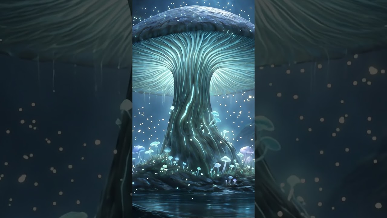 breathing mushroom 🌙 calm fantasy ambience