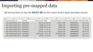 Importing Transactions for Matching and Running Auto-Matching in Account Reconciliation video thumbnail