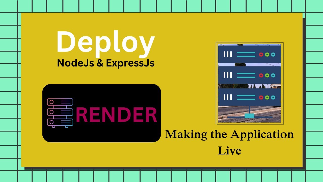 Deploy Node Js & Express Js Application | Render #deploy #host #live ...