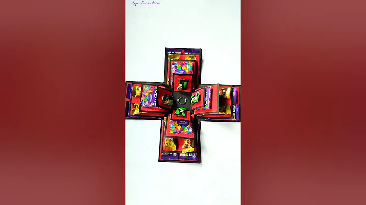 Birthday special chocolate explosion box making ideas ll Beautiful gift ideas #shorts #viral