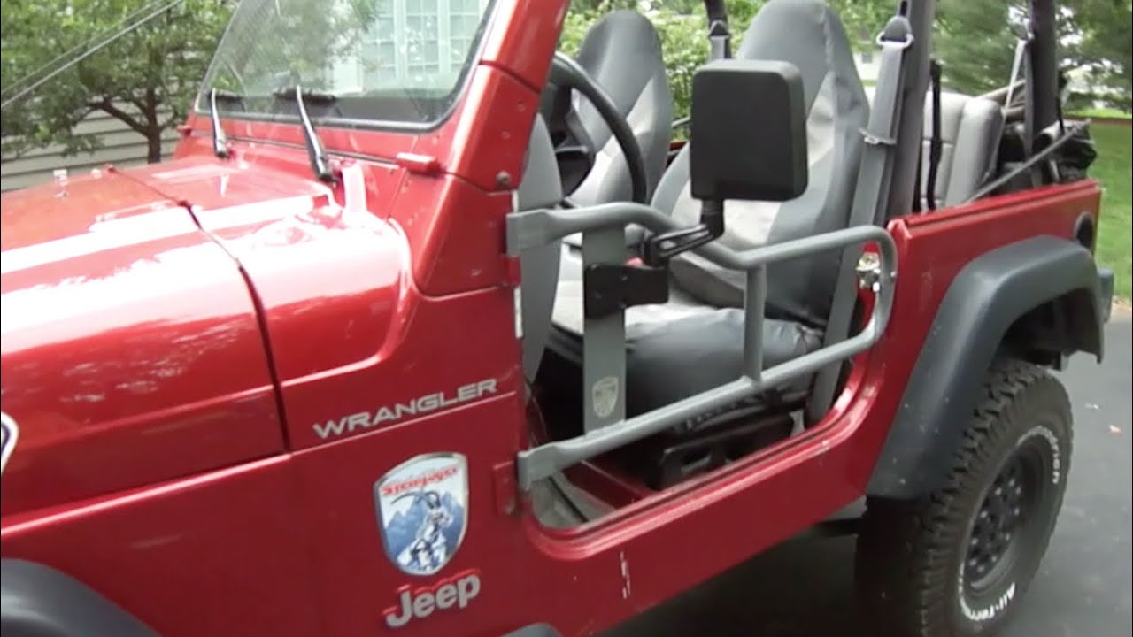 Steinjäger Jeep TJ/LJ Wrangler Tube Door Install - YouTube