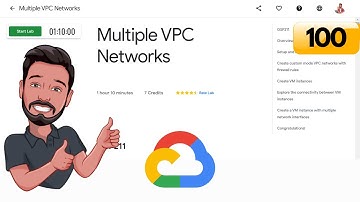 Multiple VPC Networks | Qwiklabs GSP211 | GCP 2021