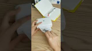 ASMR Study With Phomemo M04S Pinter #shorts #phomemo #studywithme #asmr #studytips #schoollife