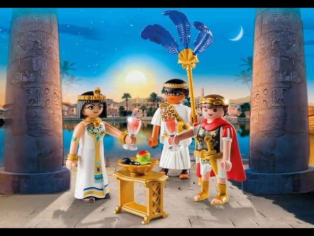 Playmobil 2017 HISTORY - romains et égyptiens 