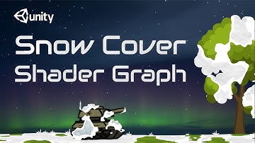 2D Snow Cover Shader Graph in Unity (Easy Step By Step Tutorial)