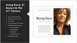 Introduction To Race & Culture Studies Lesson 14, With Rachel Dolezal