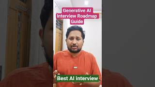 🔥 Crack GenAI Interviews with This Roadmap #generativeai #AIInterview #learnai #llm #datascience