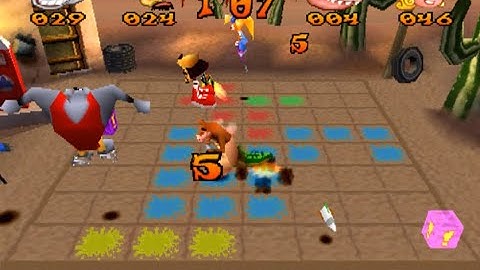 Crash Bash: El Pogo Loco (Kong Vs N. Cortex Vs Dingodile Vs Coco)