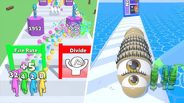 Merge Grabber X Eyeball Stack - Best Levels Mobile Walkthrough Trailer - Android Gameplay