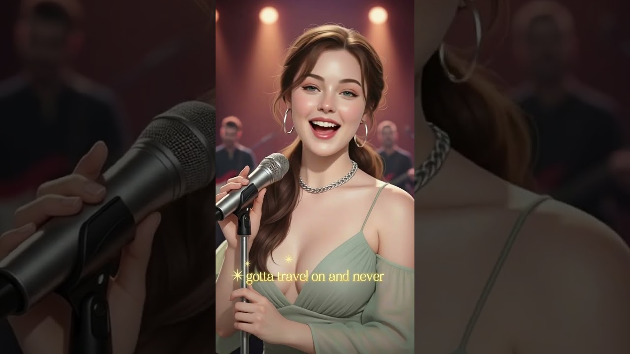 Tanja Thomas - One Way Ticket (To The Blues) [Lyrics Video] 70s Disco Cover  Choo Choo Train Classic