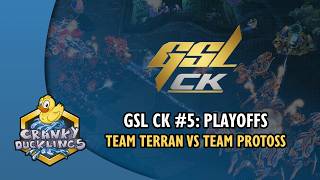 Team Terran vs Team Protoss GSL CK 5 Race War: Day 2 | Tournament Ft Maru, INnoVation, Trap & more!