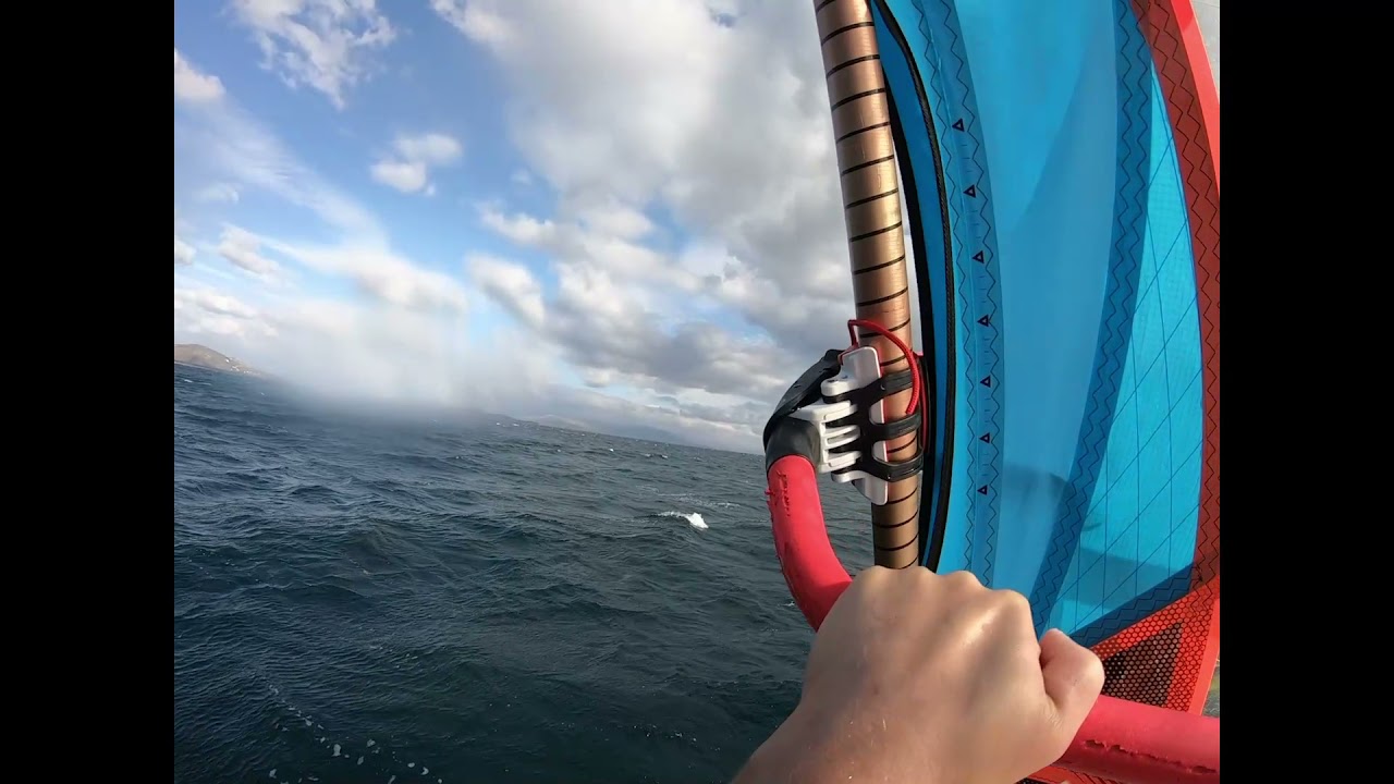 Windsurf in chop - Marathon Beach