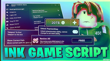 Ink Game Script *NO KEY* - New Update, Auto Win, Dalgona, Glass Bridge, Godmode & More!