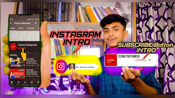 how to make subscribe button animated intro for YouTube videos in Hindi